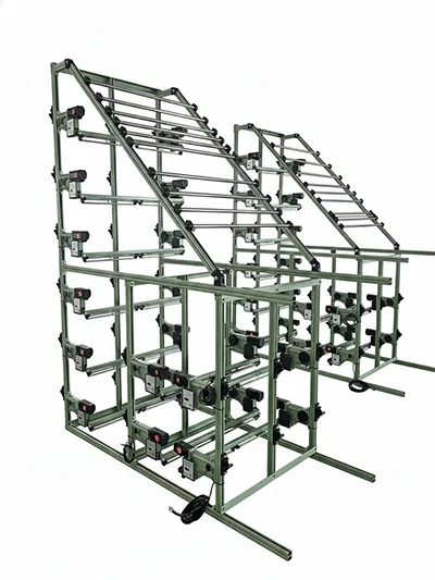 Integrated Active Warp Tension Control Warping Creel